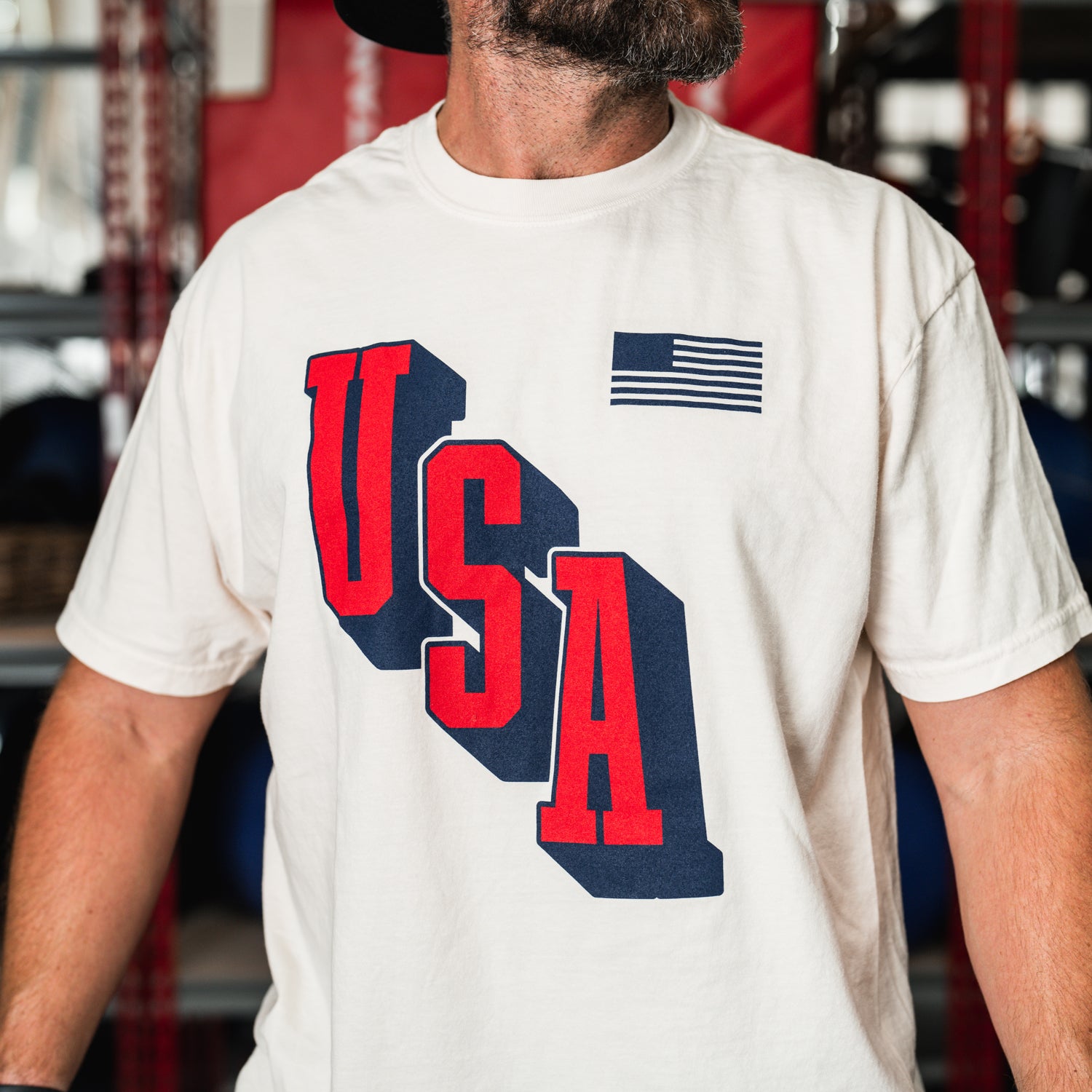 Premium Cotton Box Basics USA T-Shirt - Soft & Comfortable Men's Tee for Casual Wear, Gym & Everyday Outfits
