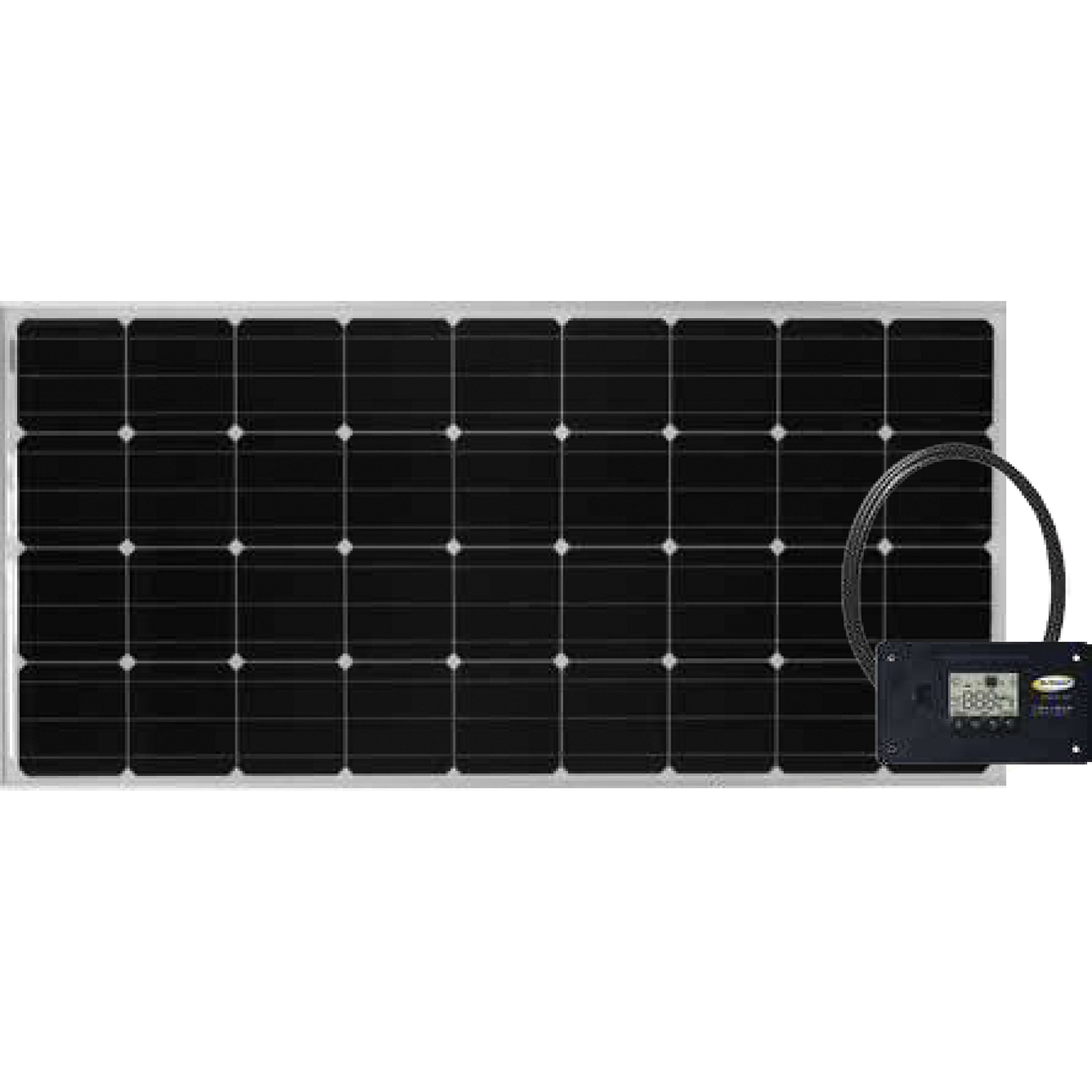 GO POWER! Retreat 100 Watt Solar Kit - Portable Solar Panel Kit for Camping, RV, and Off-Grid Power | Efficient Solar Charging for Outdoor Adventures