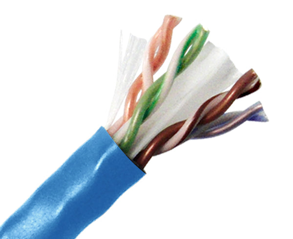 1000FT CAT6 Plenum Bulk Ethernet Cable - CMP UL Listed, Solid Copper UTP, 23 AWG for High-Speed Networking in Offices, Data Centers & Smart Homes