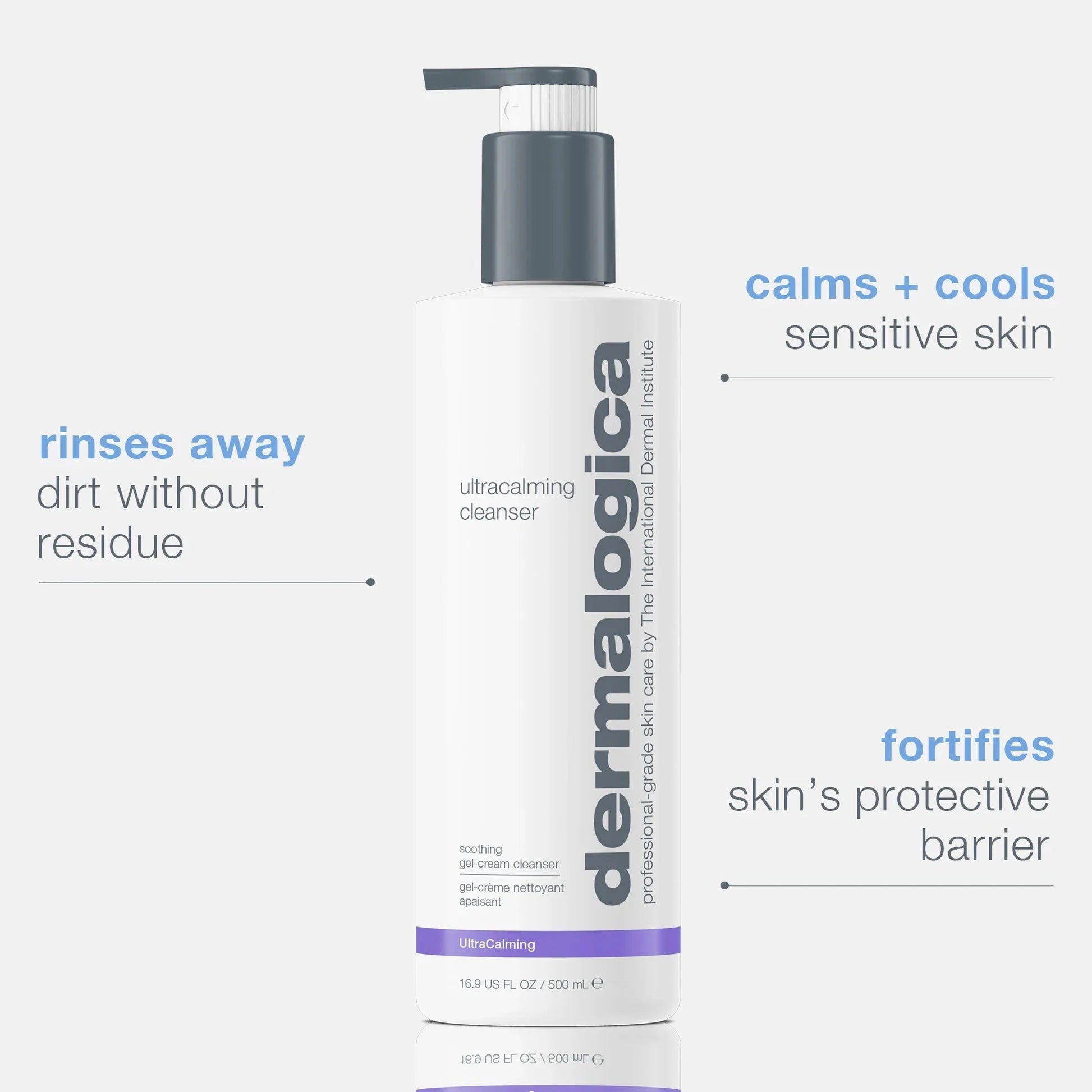 Ultra-Calming Facial Cleanser for Sensitive Skin - Gentle Soothing & Hydrating Face Wash for Dry, Irritated Skin - Perfect for Daily Skincare Routine & Post-Procedure Care