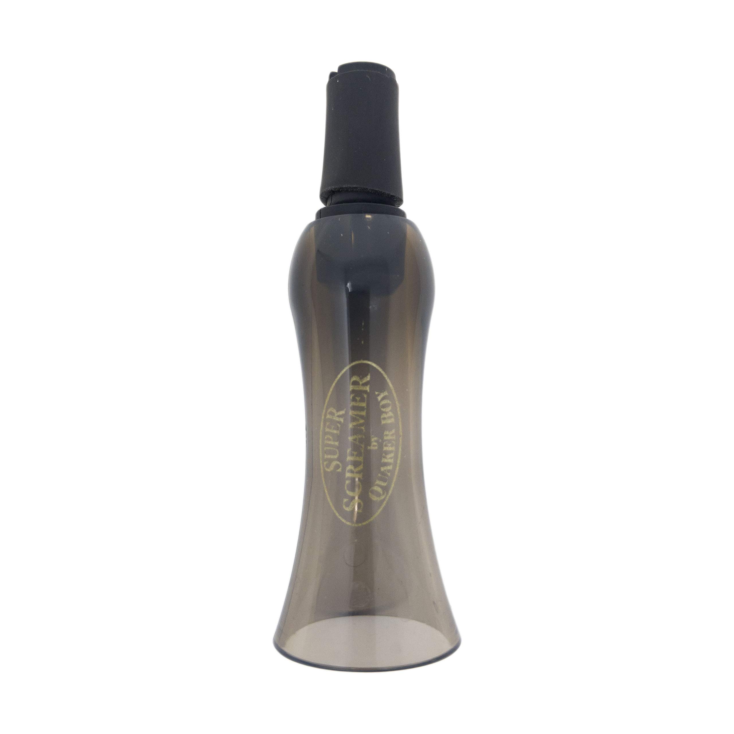 Quaker Boy Super Screamer Predator Call - High-Pitched Distress Sound for Coyote, Fox & Predator Hunting - Durable Smoke Color Design for Outdoor Use
