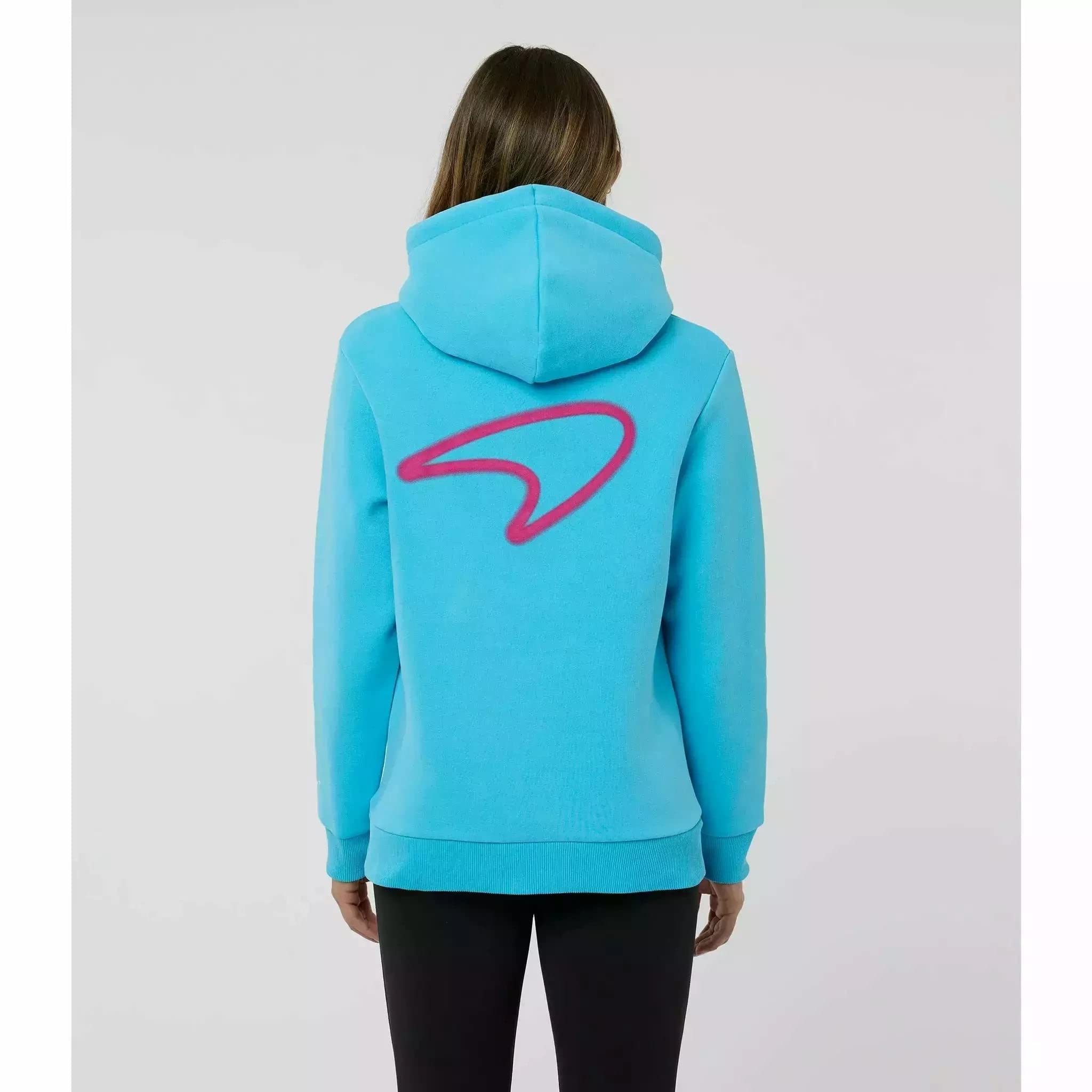 McLaren F1 Women's Miami Neon Graphic Hoodie - Stylish Racing-Inspired Pullover for Casual Wear & Street Fashion