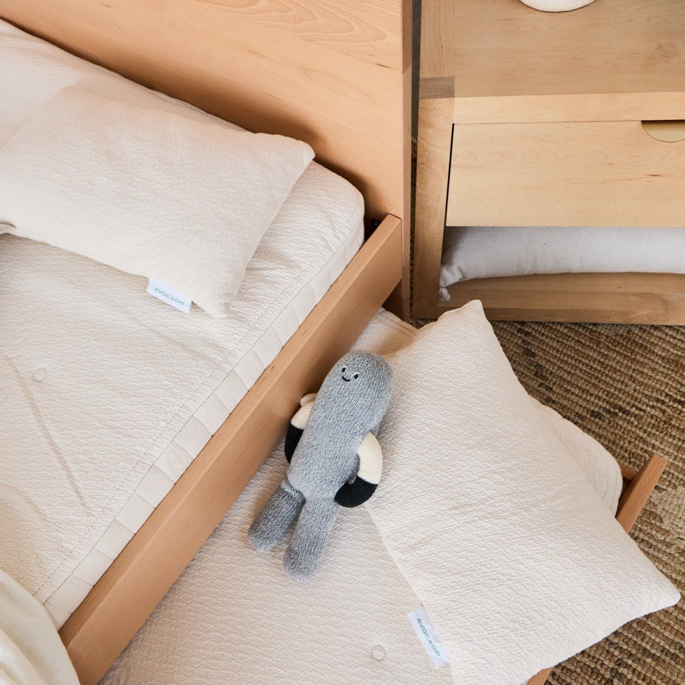 Kids Trundle Bed Frame with Storage - Twin Size Wooden Daybed for Small Spaces - Perfect for Sleepovers, Guest Rooms & Kids' Bedrooms