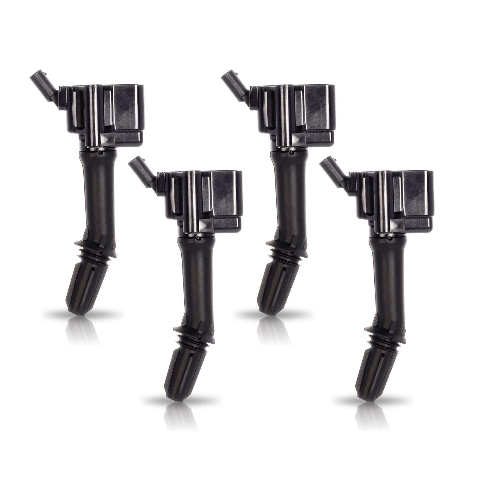 High-Performance ENA Set of 4 Ignition Coil Packs Compatible with 2016-2022 Buick GMC Chevrolet Chevy Malibu Cruze Encore Equinox Volt Terrain 1.4L 1.5L 1.6L L4 Engines - Direct Replacement for 12635672 UF802 1208117 - Perfect for Engine Tune-Ups & Performance Upgrades