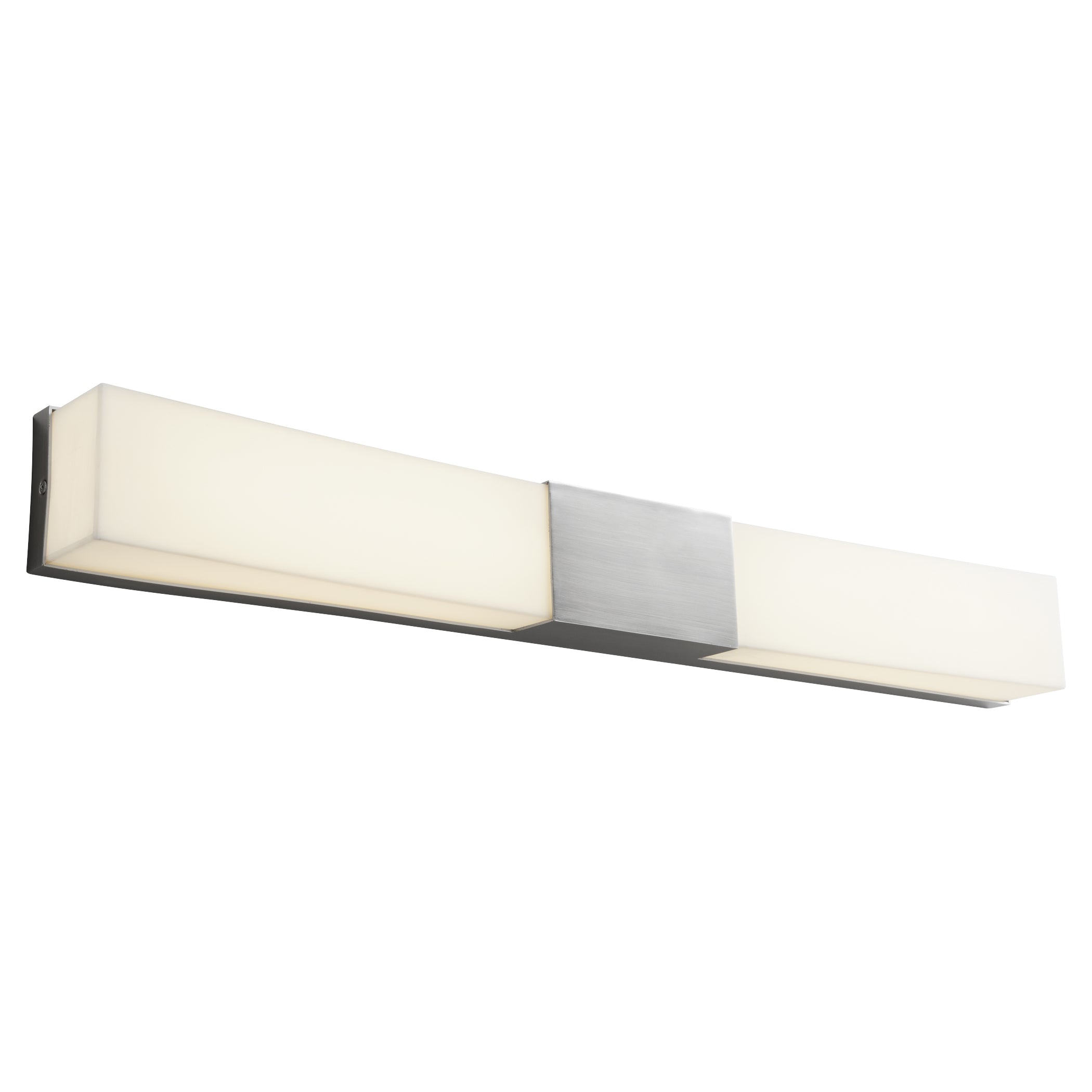 Oxygen Crescent 3 582 24 Inch Bathroom Vanity Light Fixture in Satin Nickel Finish - Perfect for Modern Bathroom Lighting and Makeup Mirror Illumination