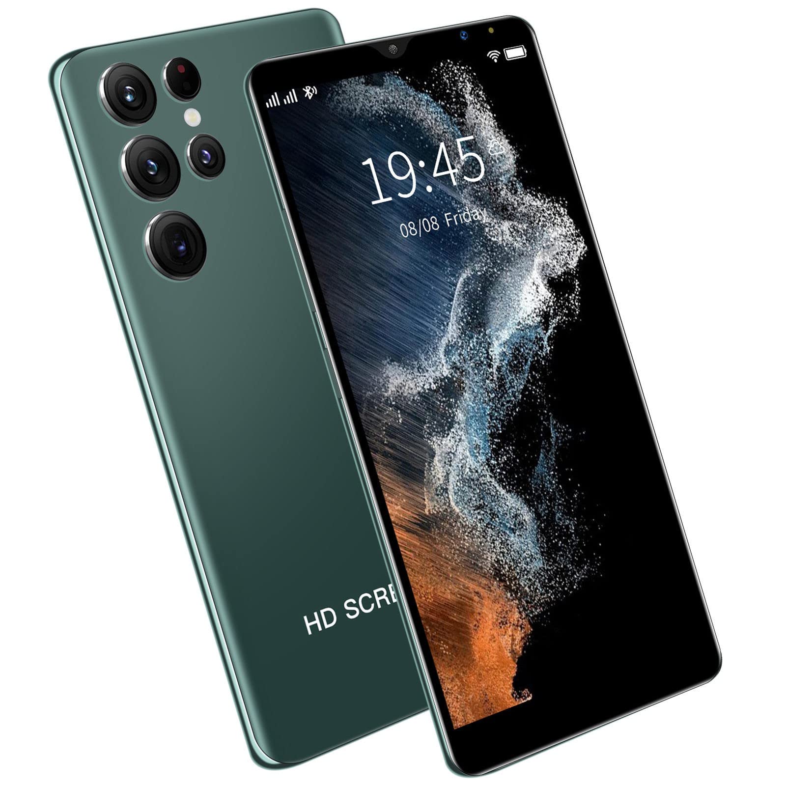 5.72 Inch Android 5.1 Smartphone with Face Unlock - 512MB RAM & 4GB ROM - Large Screen Mobile Phone with Car Cup Holder Mount - Perfect for Driving, Travel and Daily Use