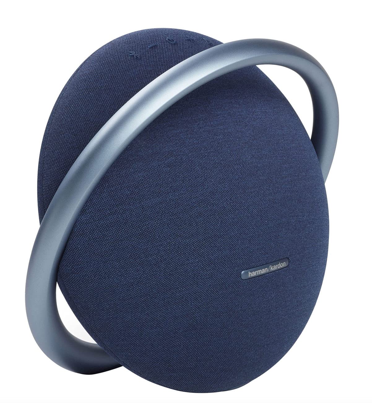 Harman Kardon Onyx Studio 7 Bluetooth Wireless Speaker - 8 Hours Playtime, Portable, Water-Resistant - Blue (Renewed) - Perfect for Outdoor Parties, Beach Trips & Home Entertainment