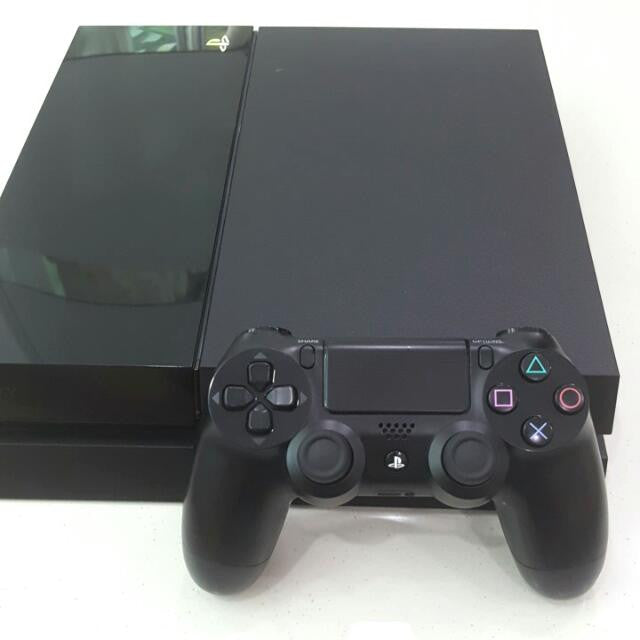Sony PS4 1TB Gaming Console (Model 1106A) - Black | Ultimate 4K HD Gaming Experience for Home Entertainment & Online Multiplayer