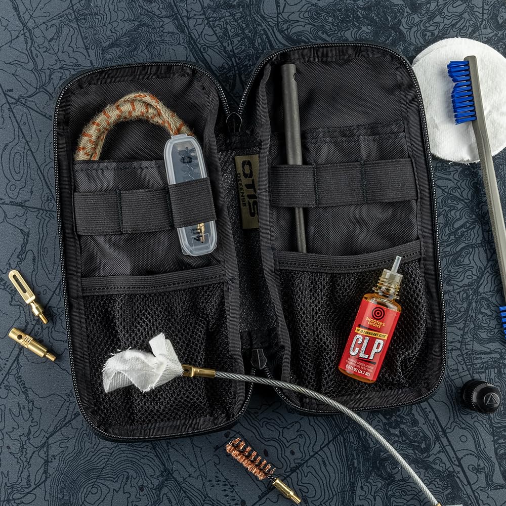 Otis Technology Defender Series Gun Cleaning Kit - Premium Rifle & Pistol Cleaning Tools (Select Your Caliber) | Perfect for Firearm Maintenance, Hunting, and Shooting Range Use
