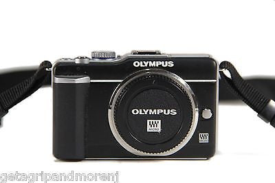 Olympus Pen E-PL1 Mirrorless Digital Camera with 14-42mm Zoom Lens Kit - Black | Compact & Lightweight for Travel, Vlogging & Everyday Photography