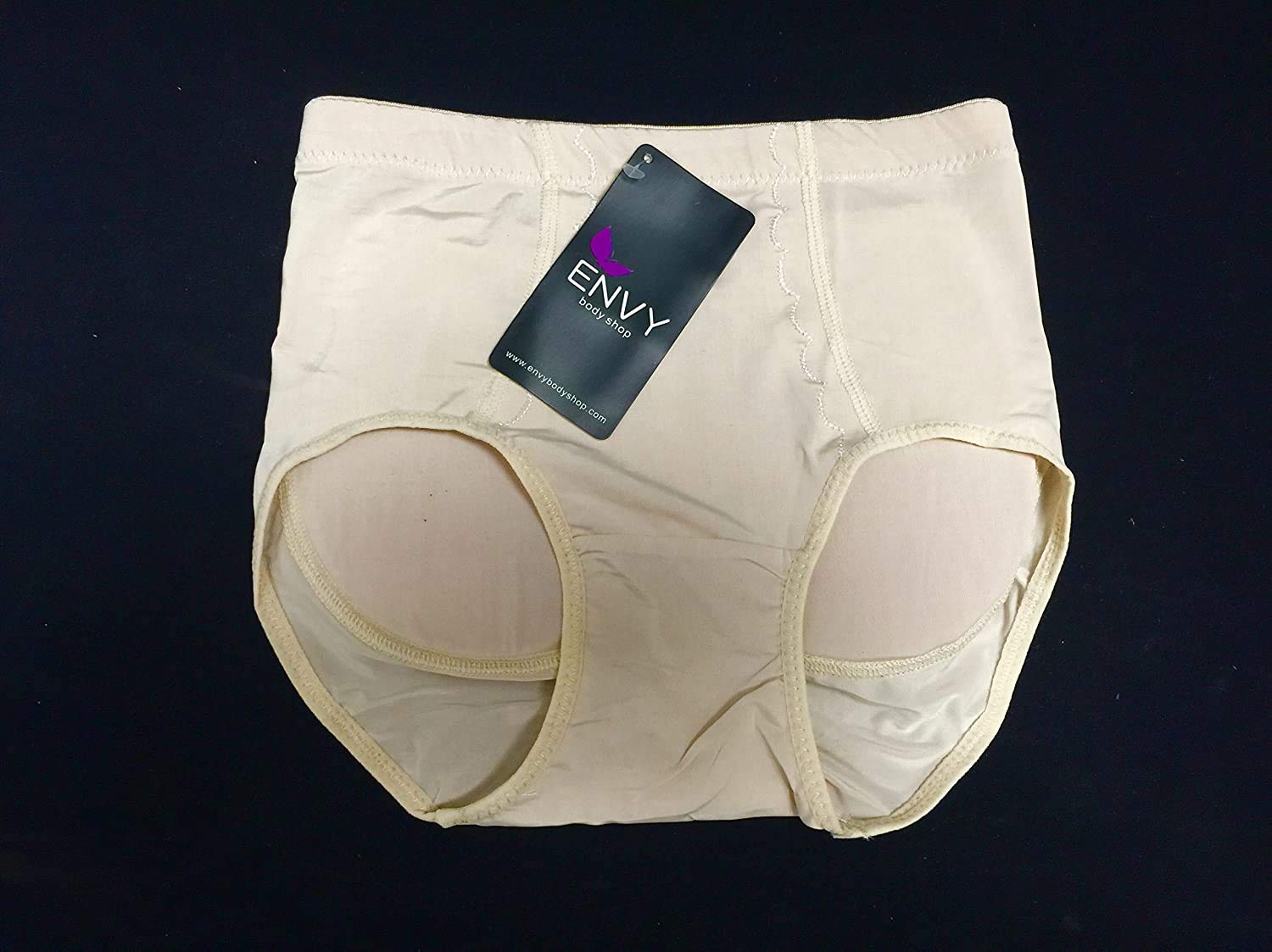 ENVY BODY SHOP Shapewear Panties with Silicone Butt Pads - Tummy Control & Booty Lift for Women | Perfect Under Dresses, Jeans & Workout Clothes