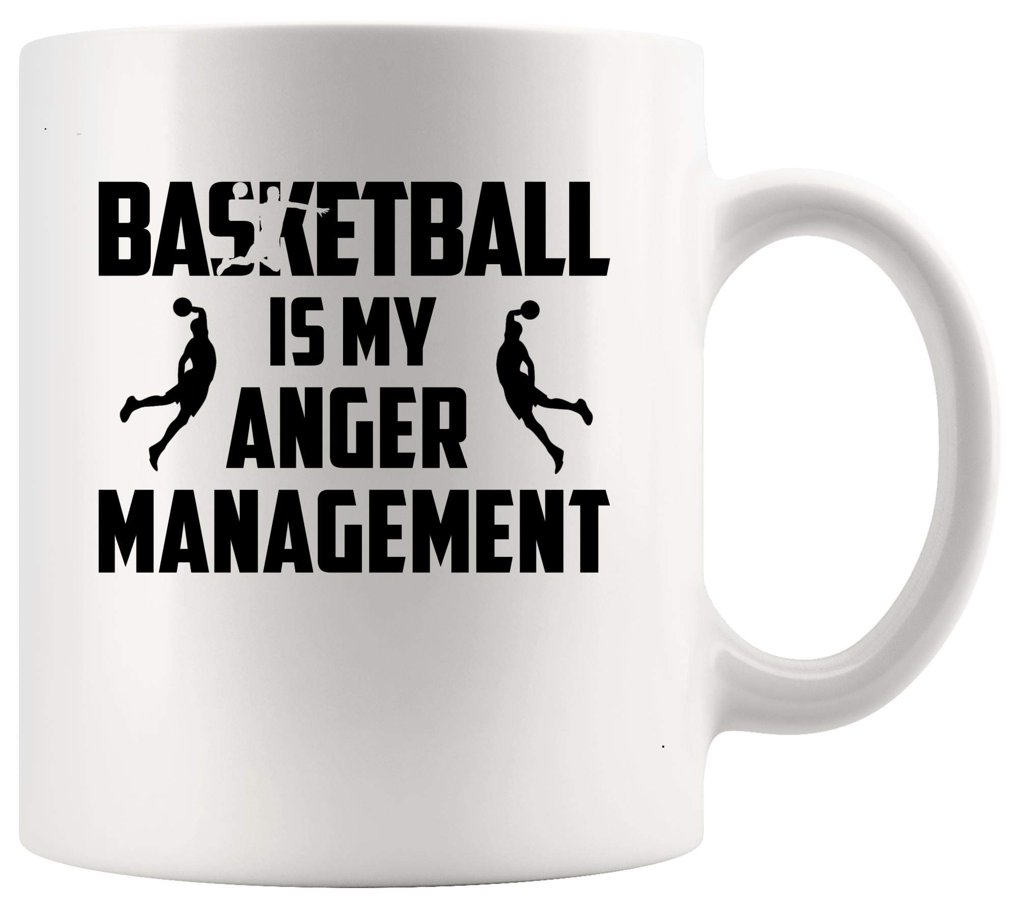 11oz Basketball Mug Cup - Perfect Gift for Basketball Players & Fans - Great for Coffee, Tea & Office Use