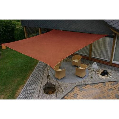 Sail Shade Square 16.5' Sides - UV-Resistant Outdoor Canopy for Patio, Pool, and Garden Shade