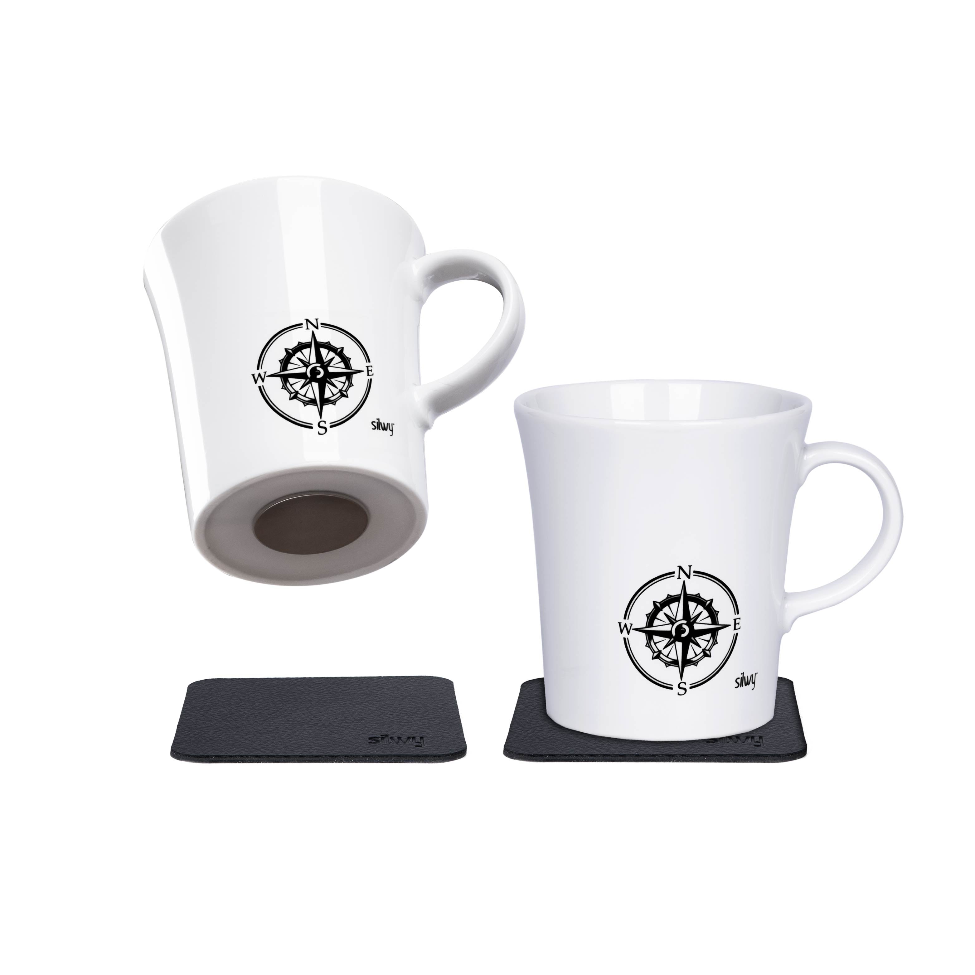 Premium Magnetic Porcelain Travel Mugs - Perfect for Camping, Hiking & Outdoor Adventures | Durable & Stylish REISELUST Collection