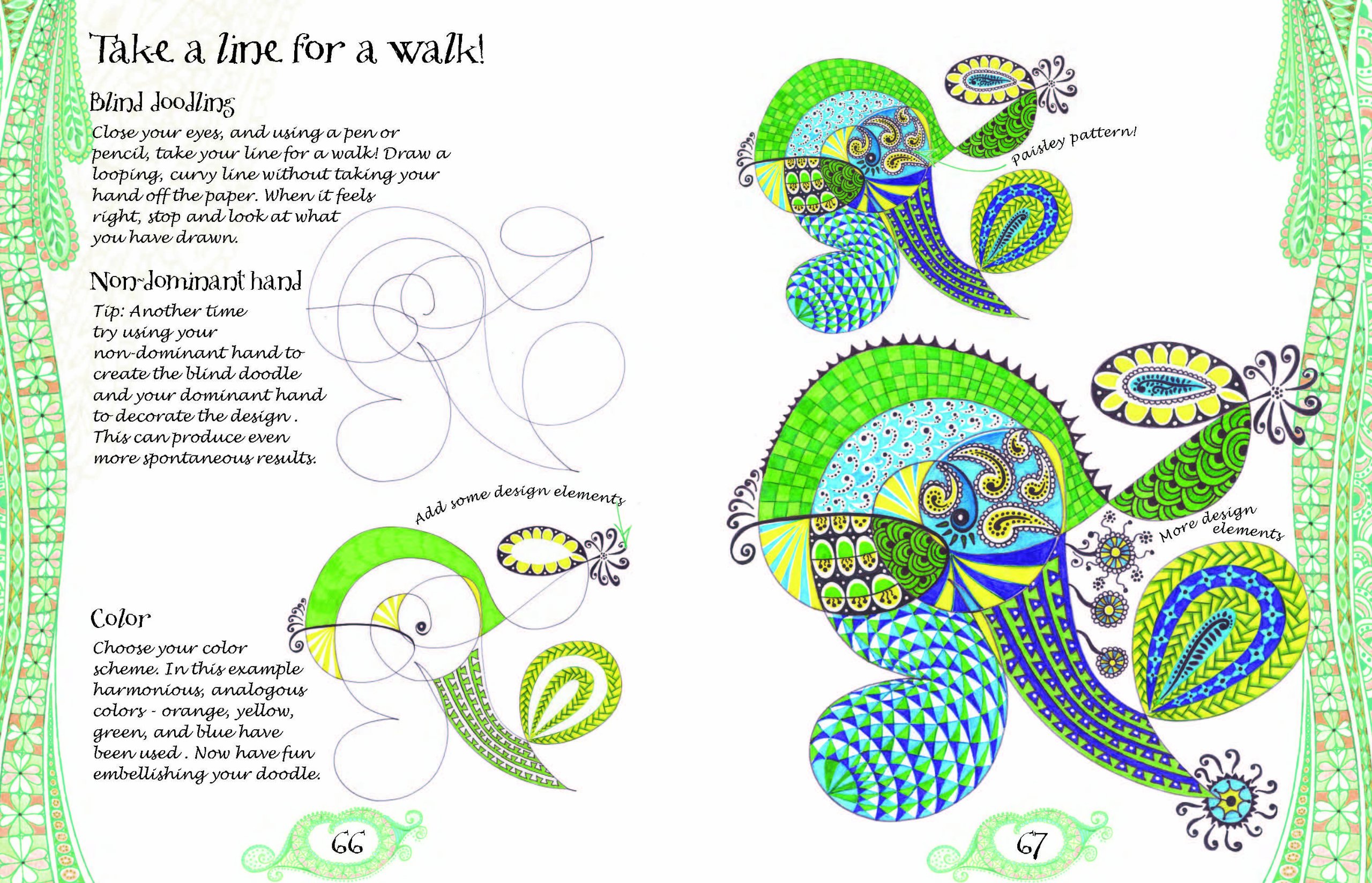 Zen Doodling Art Kit - Creative Mindfulness Drawing Set for Adults & Teens | Stress Relief, Meditation & Relaxation | Perfect for Art Therapy, Journaling & Home Decor