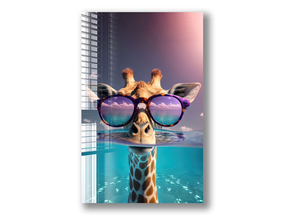 Giraffe on Holiday - Fun Animal Travel Adventure Toy for Kids - Perfect for Playtime, Birthday Gifts & Safari-Themed Decor