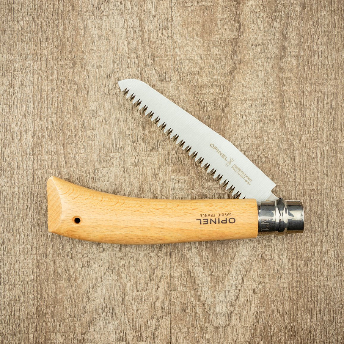 Best Opinel Folding Saw for Outdoor Camping, Hiking & Woodworking - High-Quality Portable Hand Saw for Pruning, Cutting & DIY Projects