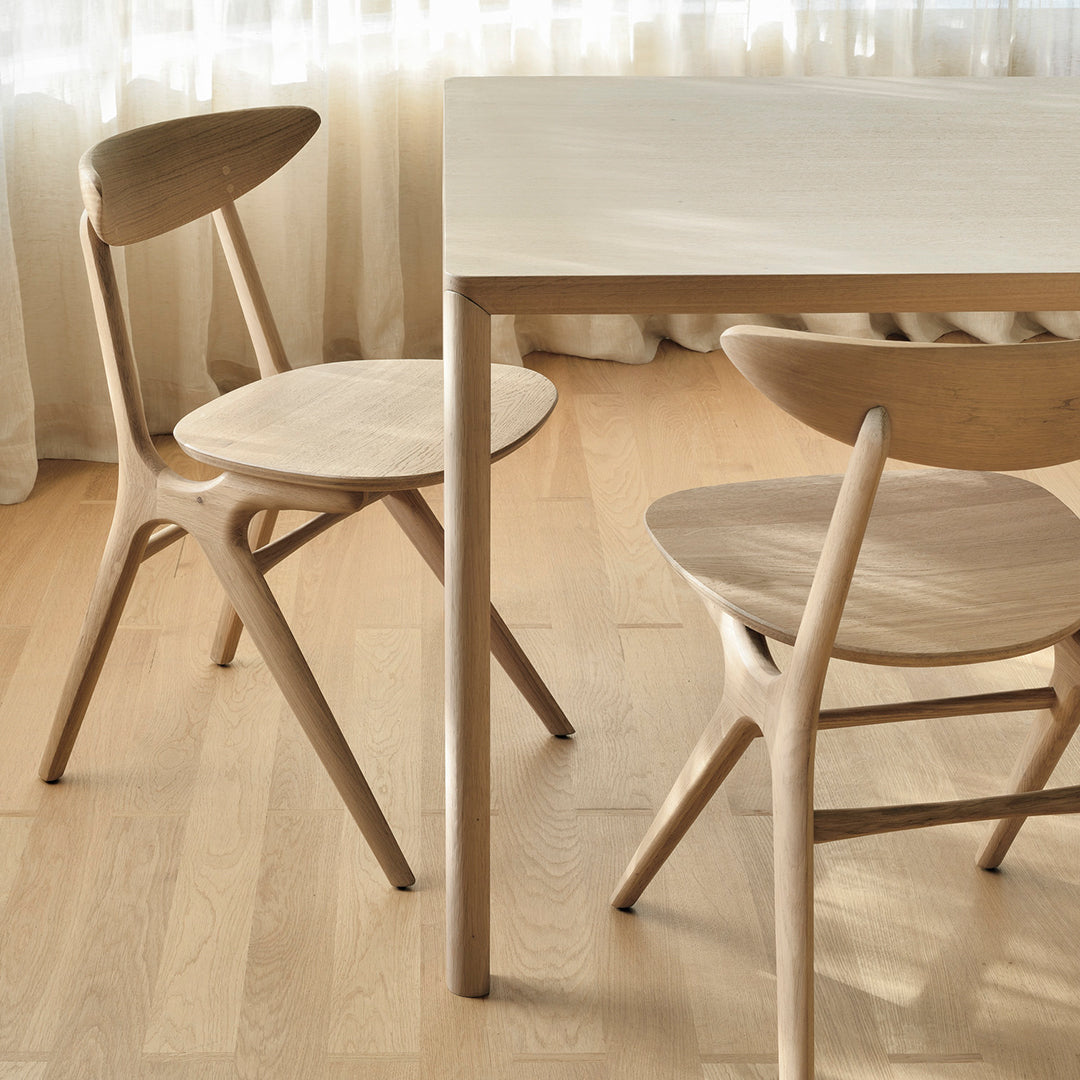 Modern Glass Top Air Dining Table - Elegant & Lightweight for Small Spaces - Perfect for Apartments, Condos & Outdoor Patios