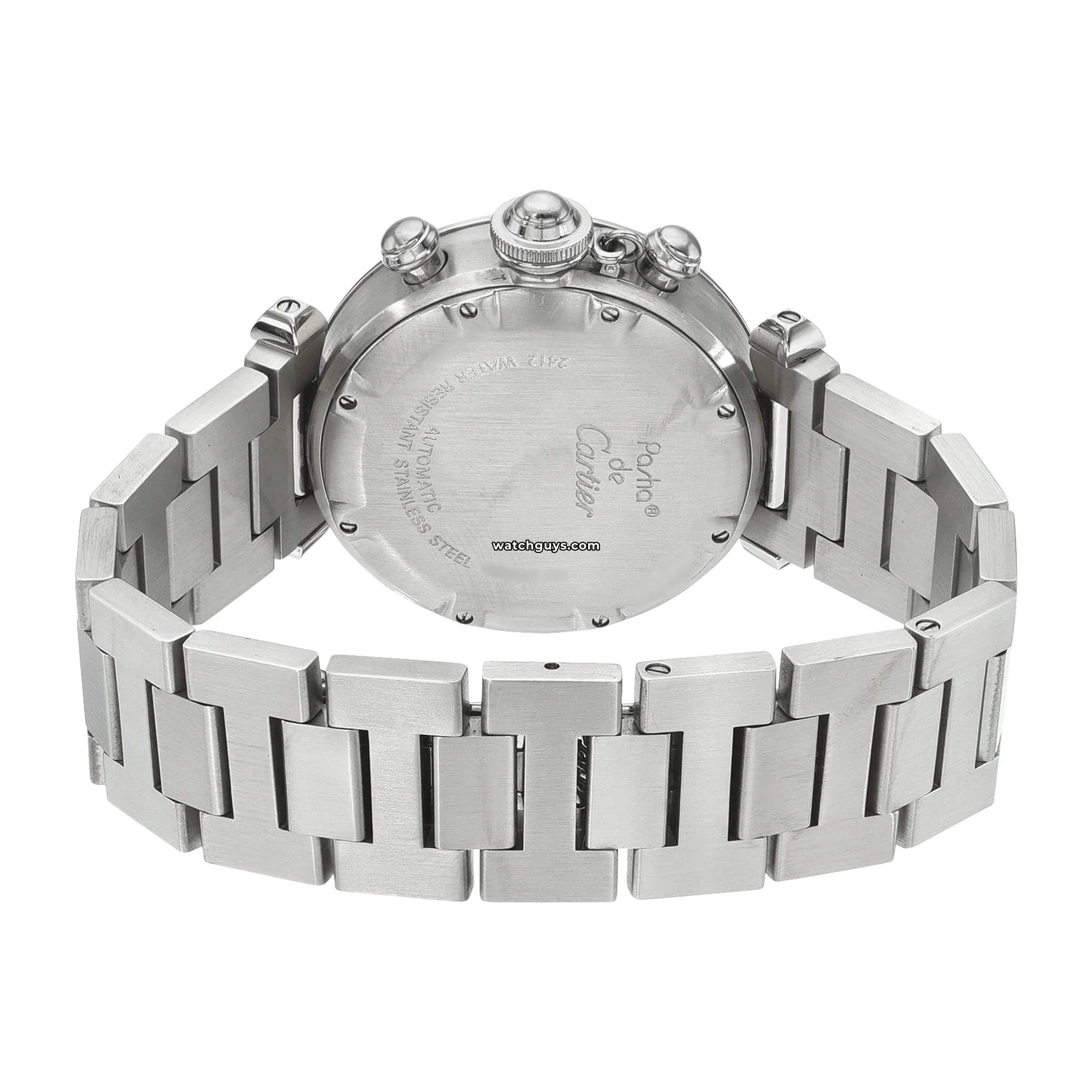 Cartier Pasha Chronograph Men's Watch W31048M7 - Luxury Automatic Timepiece for Business & Formal Occasions