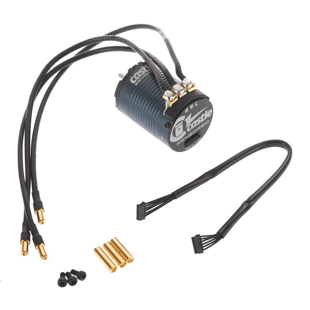 High-Performance 4-Pole Sensored Brushless Motor 1406-2850KV for RC Cars, Drones, and DIY Robotics Projects - Perfect for Racing, Aerial Photography, and Custom Builds
