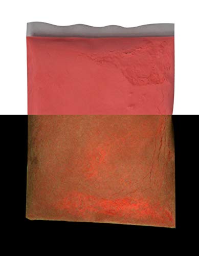 Salmon glows ORANGE/PINK