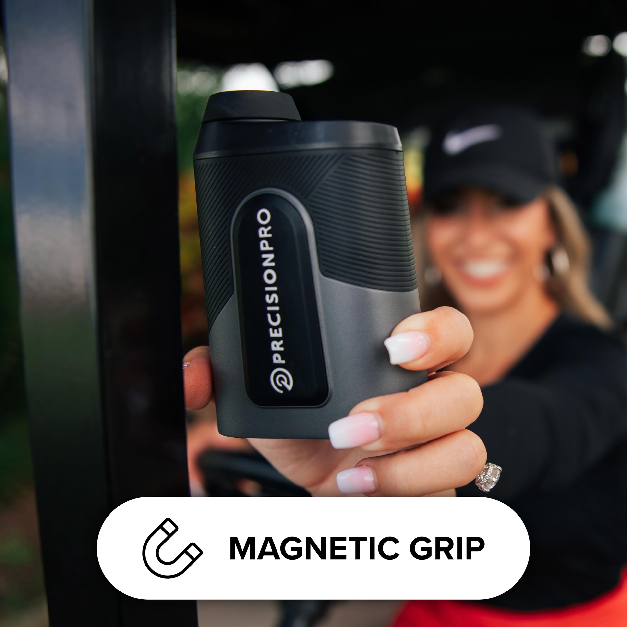 Precision Pro Titan Slope Golf Rangefinder with Slope Switch - 900+ Yard Laser Range Finder, 6X Magnification, Flag Lock & Pulse Vibration - Waterproof, Cart Magnet - Perfect for Golf Tournaments, Practice & Course Play