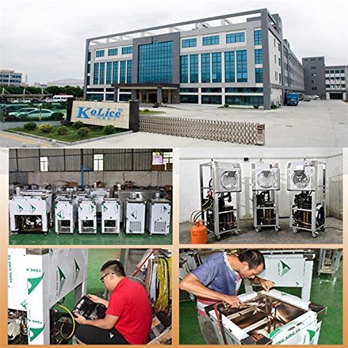Kolice 1750pcs/Hour Mini 4-Row Commercial Donut Maker Machine - Automatic Doughnut Frying Equipment for Bakery, Cafe & Food Business - Perfect for Breakfast, Snacks & Catering Events