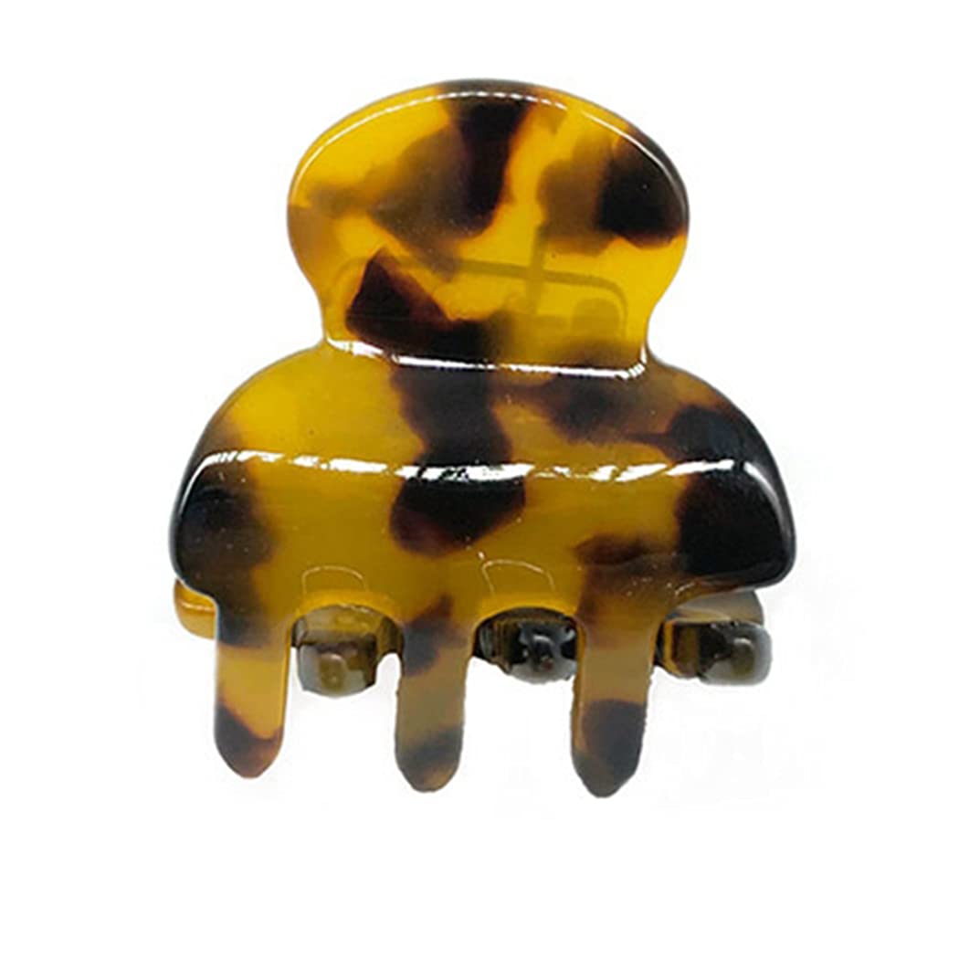 Licogel 6PCS Cute Hair Claw Clips - Non-Slip Small Jaw Clips for Girls' Hair Styling