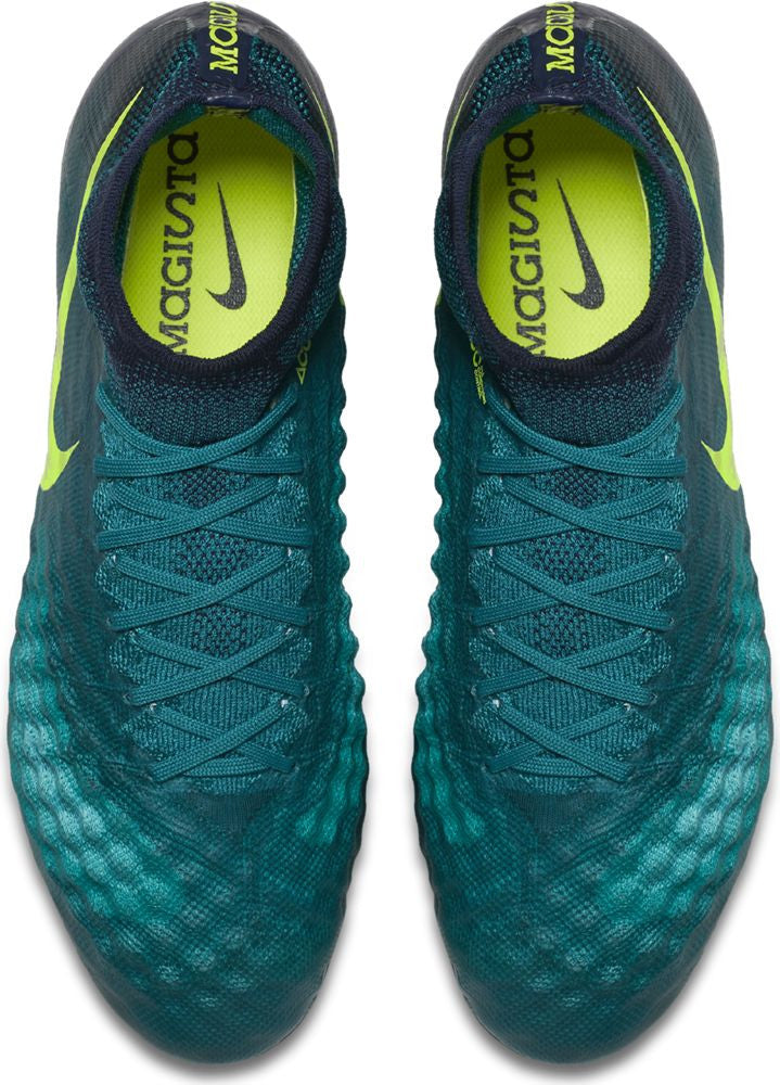 Nike Magista Obra II FG Soccer Cleats - Rio Teal Color | High-Performance Football Boots for Firm Ground | Perfect for Professional Matches & Training Sessions