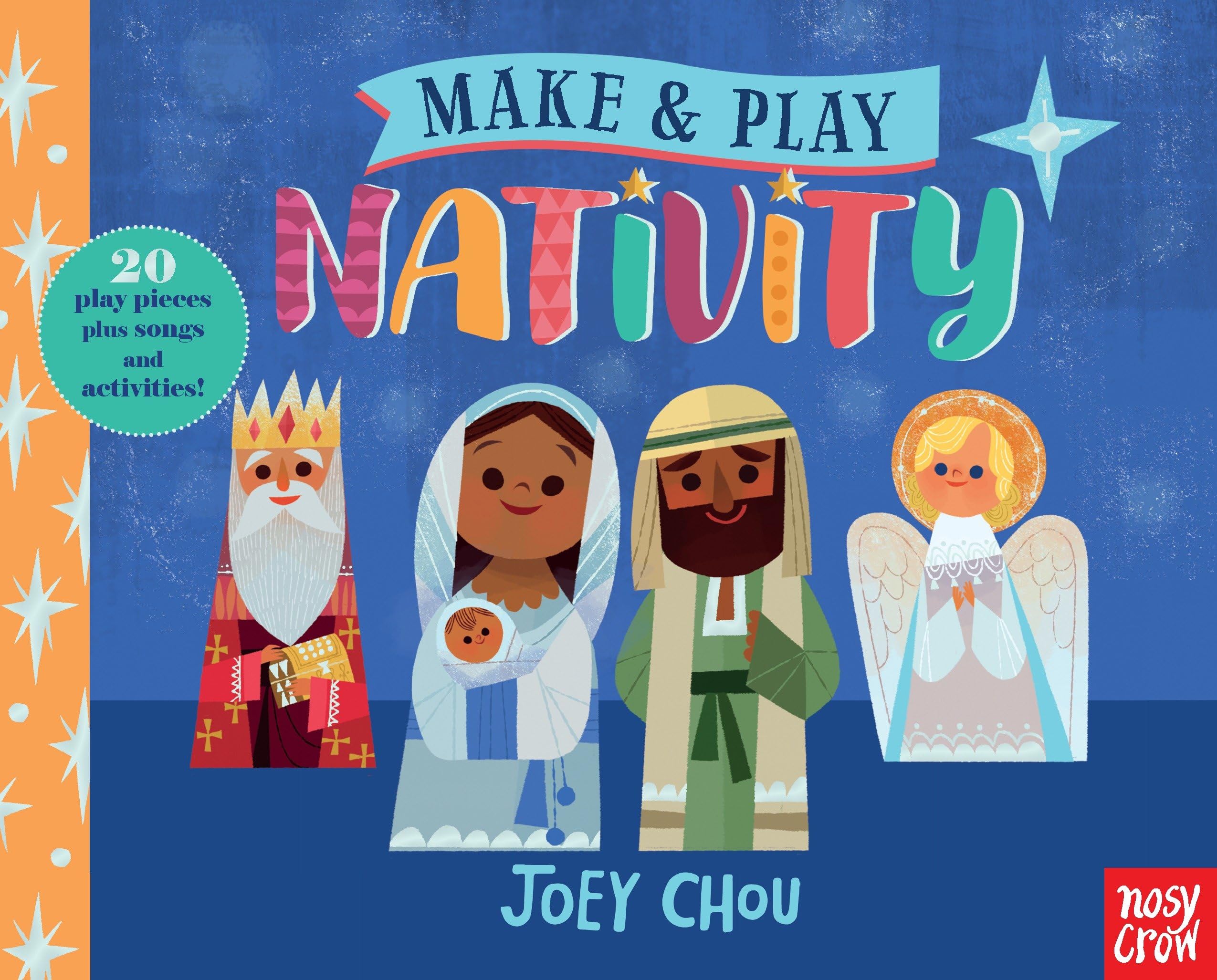 DIY Nativity Set - Handcrafted Christmas Nativity Scene for Kids & Families | Perfect for Holiday Decor, Gifts & Sunday School Activities