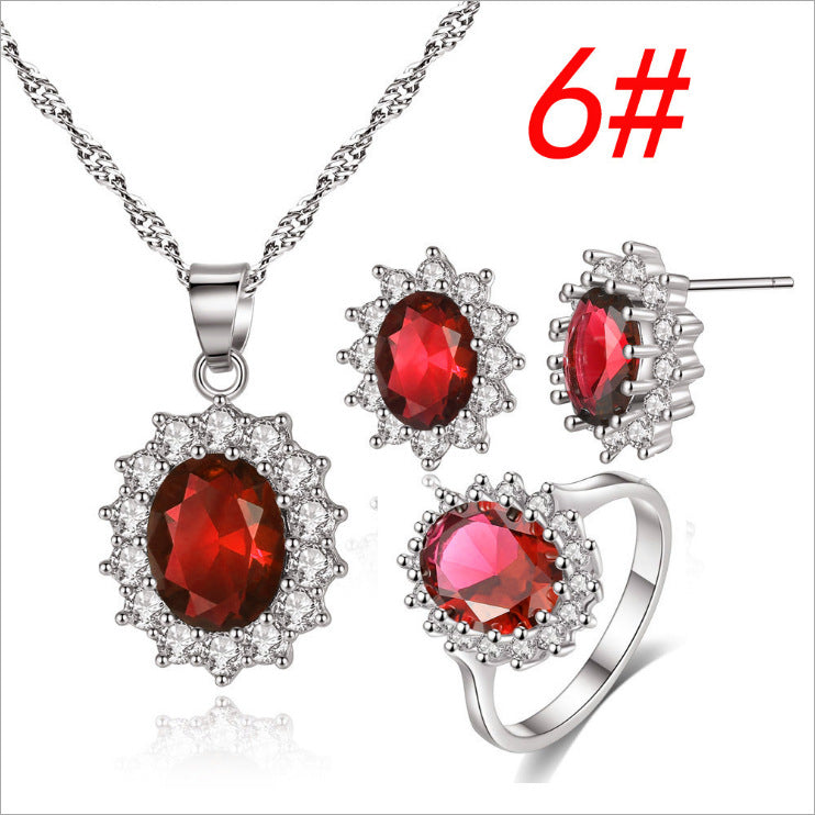 Sunflower Jewelry Set - Gold Plated Necklace, Ring & Stud Earrings for Women | Bridal Jewelry & Everyday Wear | Perfect for Weddings, Anniversaries & Gifts