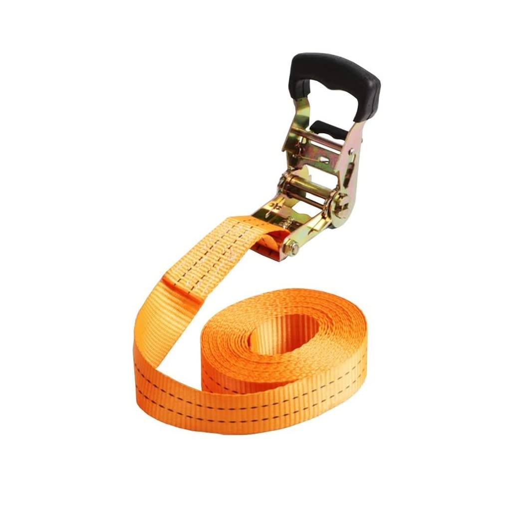 1.5 Inch Heavy Duty Ratchet Straps - Wear-Resistant Tie Down Straps for Secure Transport - Perfect for Trucking, Moving, and DIY Projects