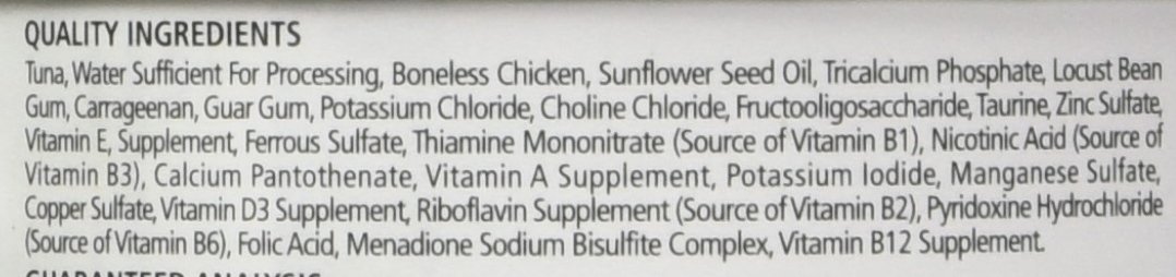 Fussie Cat Grain-Free Tuna & Chicken Wet Cat Food - Case of 24 (2.8oz Cans) - High Protein, Natural Ingredients for Healthy Cats - Perfect for Picky Eaters & Indoor Cats