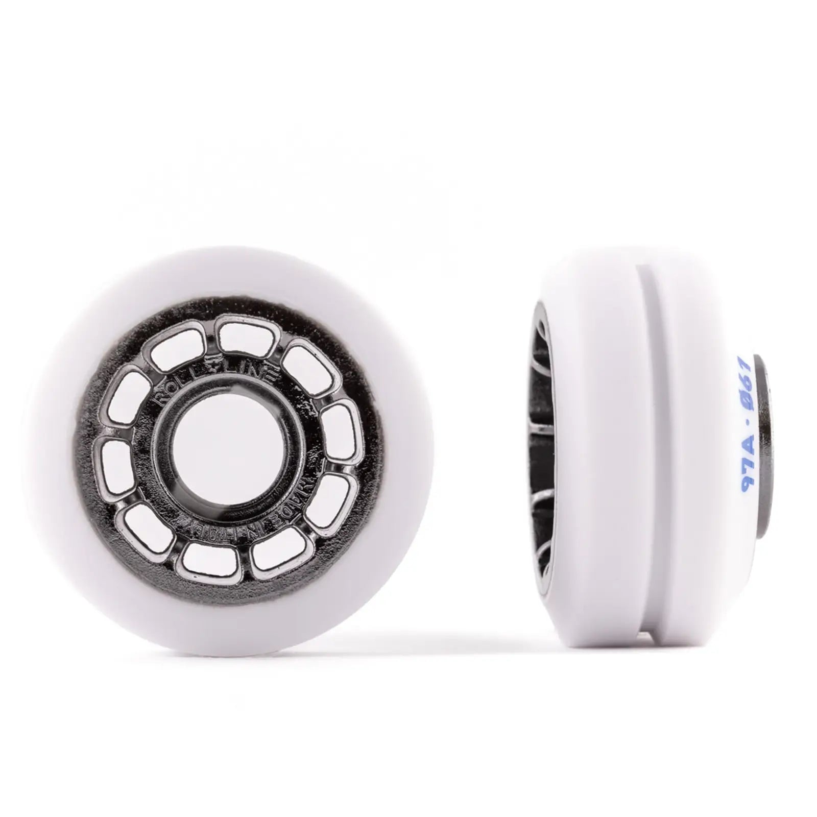 Roll Line ICE Roller Indoor Wheels 61mm - Premium Skating Wheels for Rinks, Dance & Artistic Performance - Perfect for Figure Skating and Roller Derby Training
