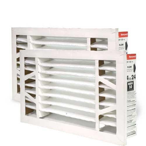 Honeywell FC40R1128 14x24x5 Return Air Grille Replacement Filter - 2 Pack for HVAC Systems, Furnaces & Air Purifiers - Improves Indoor Air Quality