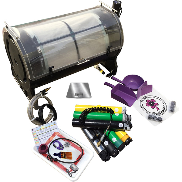 The Original Resinator XL Founder's Bundle - Premium Herb Grinder & Storage Kit for Fresh Aroma | Perfect for Home Use, Travel & Outdoor Adventures