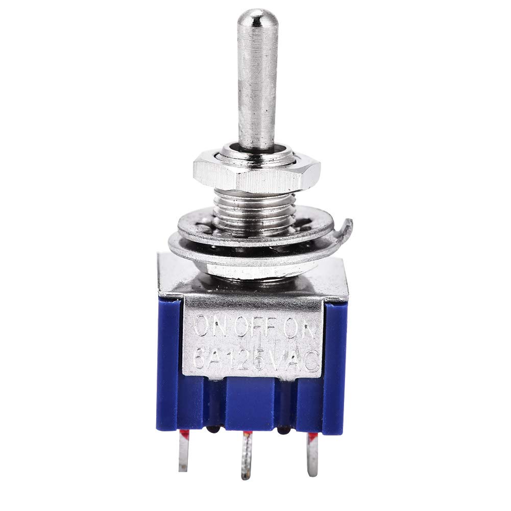 Electric Guitar 3-Way Pickup Selector Toggle Switch Replacement Part - Blue - Compatible with Most Electric Guitars | Perfect for Guitar Repair, Upgrades & DIY Projects