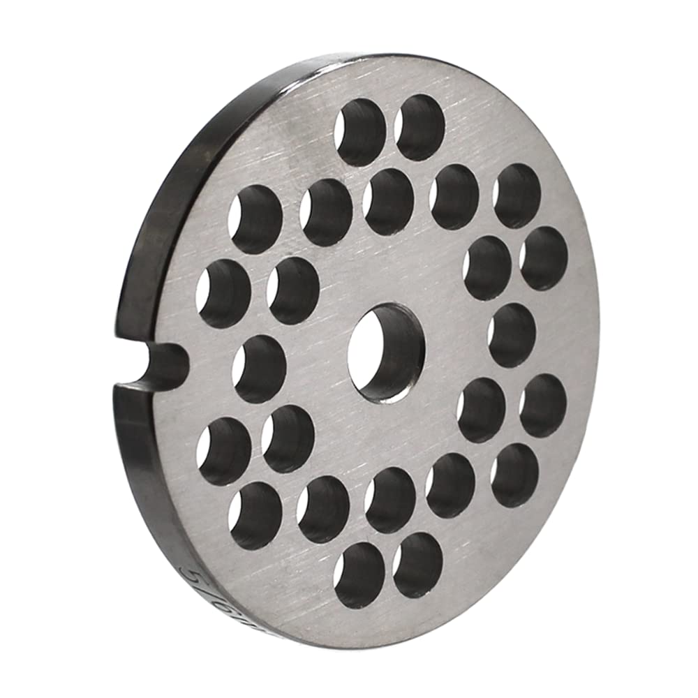 #5 Stainless Steel Meat Grinder Plate - 1/4