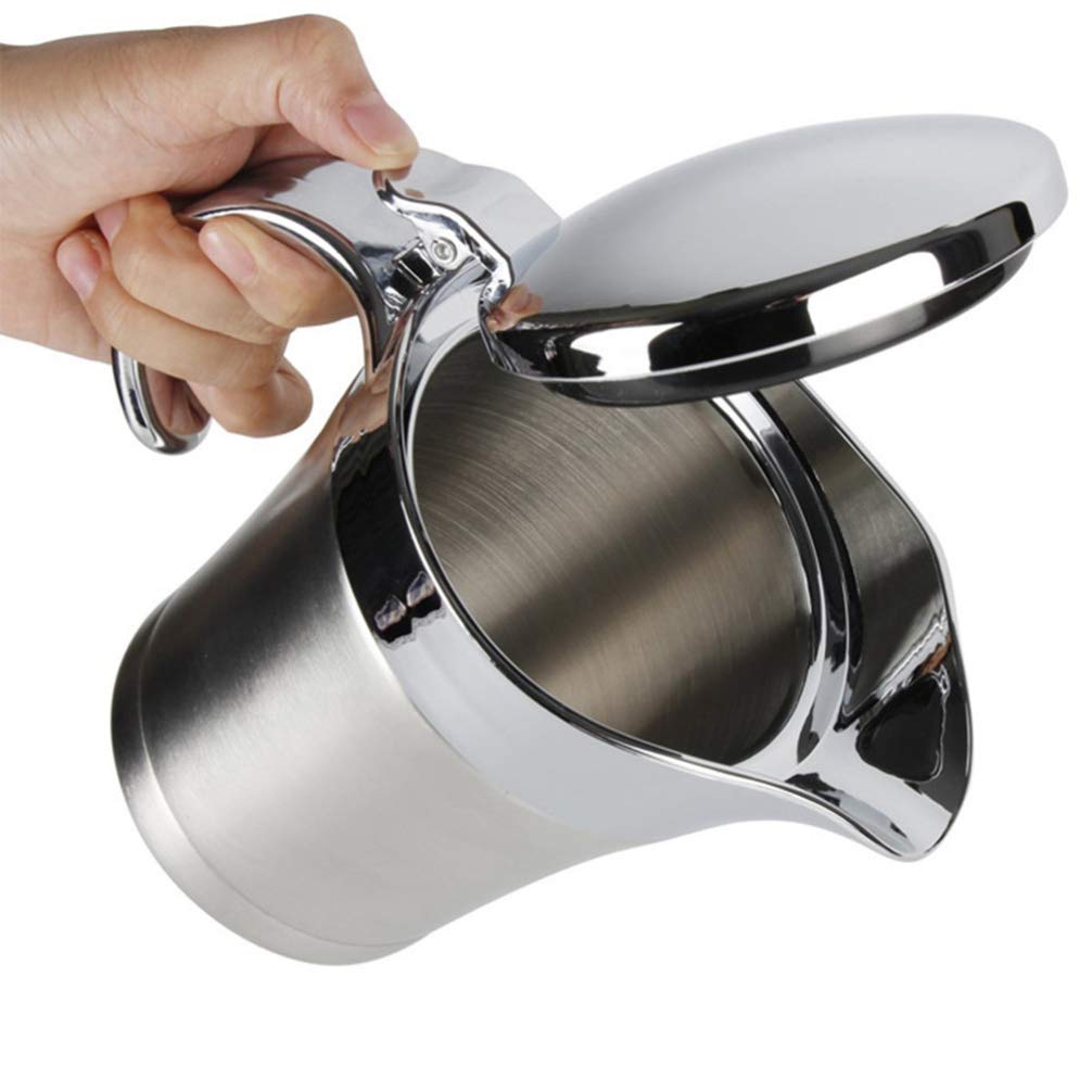 Premium Glass Oil Dispenser Bottle with Pour Spout - Olive Oil & Vinegar Bottle for Kitchen - Perfect for Cooking, Salad Dressing & Baking