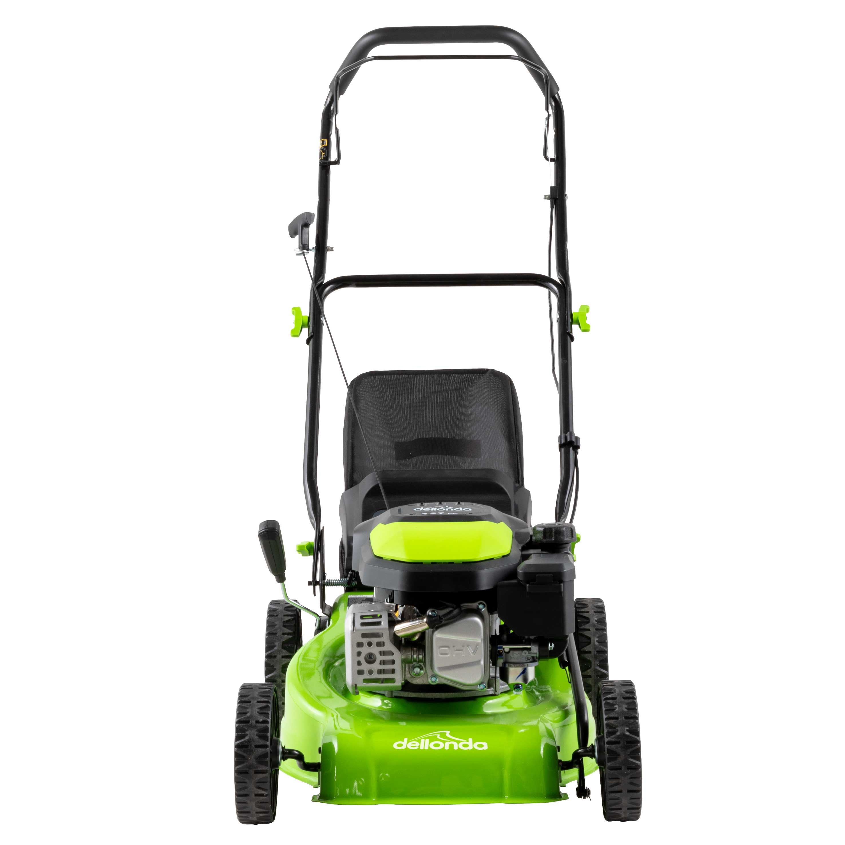 127cc 16-Inch 4-Stroke Gas Powered Push Lawn Mower with 41cm Cutting Width - Ideal for Small to Medium Yards, Home Garden Lawn Care & Landscaping