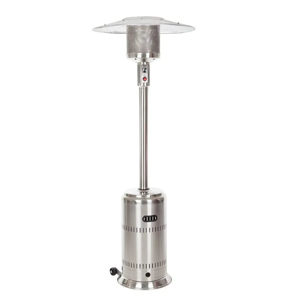 High-Efficiency Stainless Steel Outdoor Patio Heater for Backyard, Garden & Deck - Perfect for Cold Weather Entertaining & Al Fresco Dining