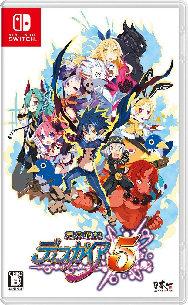 Disgaea 5 Complete - Nintendo Switch Game (Japan Import) - Strategy RPG with Over-the-Top Battles - Perfect for Anime Fans and Hardcore Gamers