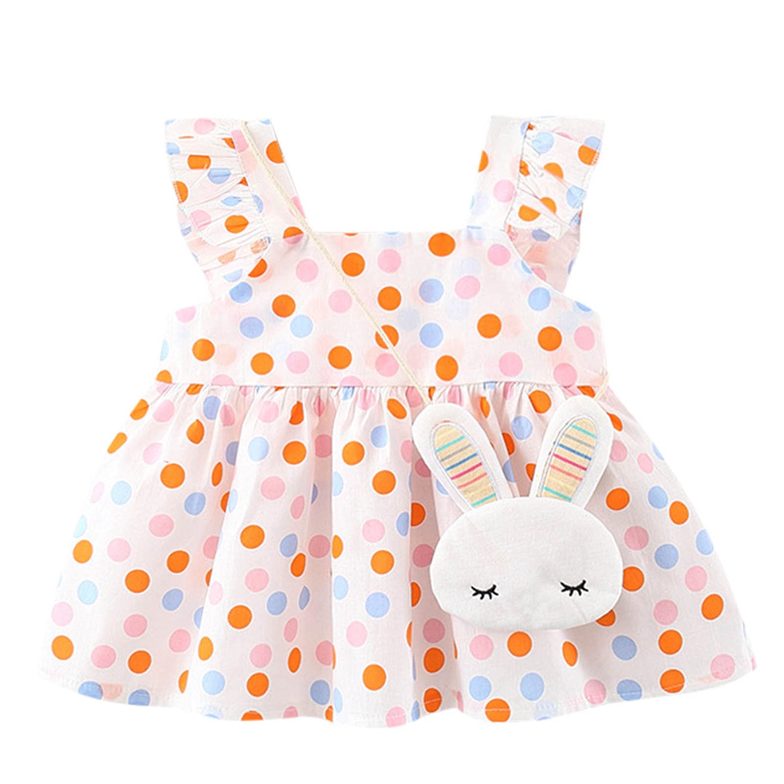 Adorable Baby Boy & Girl Rabbit Bunny Pants & Princess Dresses - Soft Summer Casual Clothes for Toddlers & Kids - Perfect for Playtime, Parties & Family Outings