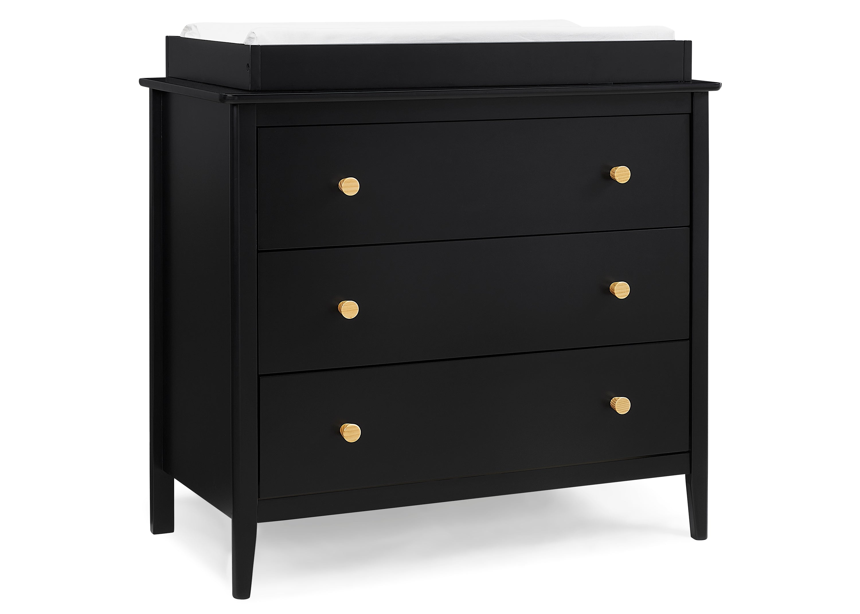 Casey 3 Drawer Dresser - Wooden Bedroom Chest of Drawers for Storage | Perfect for Bedroom, Nursery, or Closet Organization