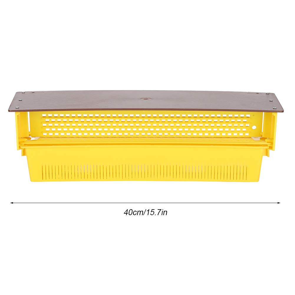 Bee Pollen Collector Box - Adjustable & Ventilated Multifunctional Pollen Trap for Honey Bees | Perfect for Beekeeping, Hive Maintenance & Pollen Harvesting
