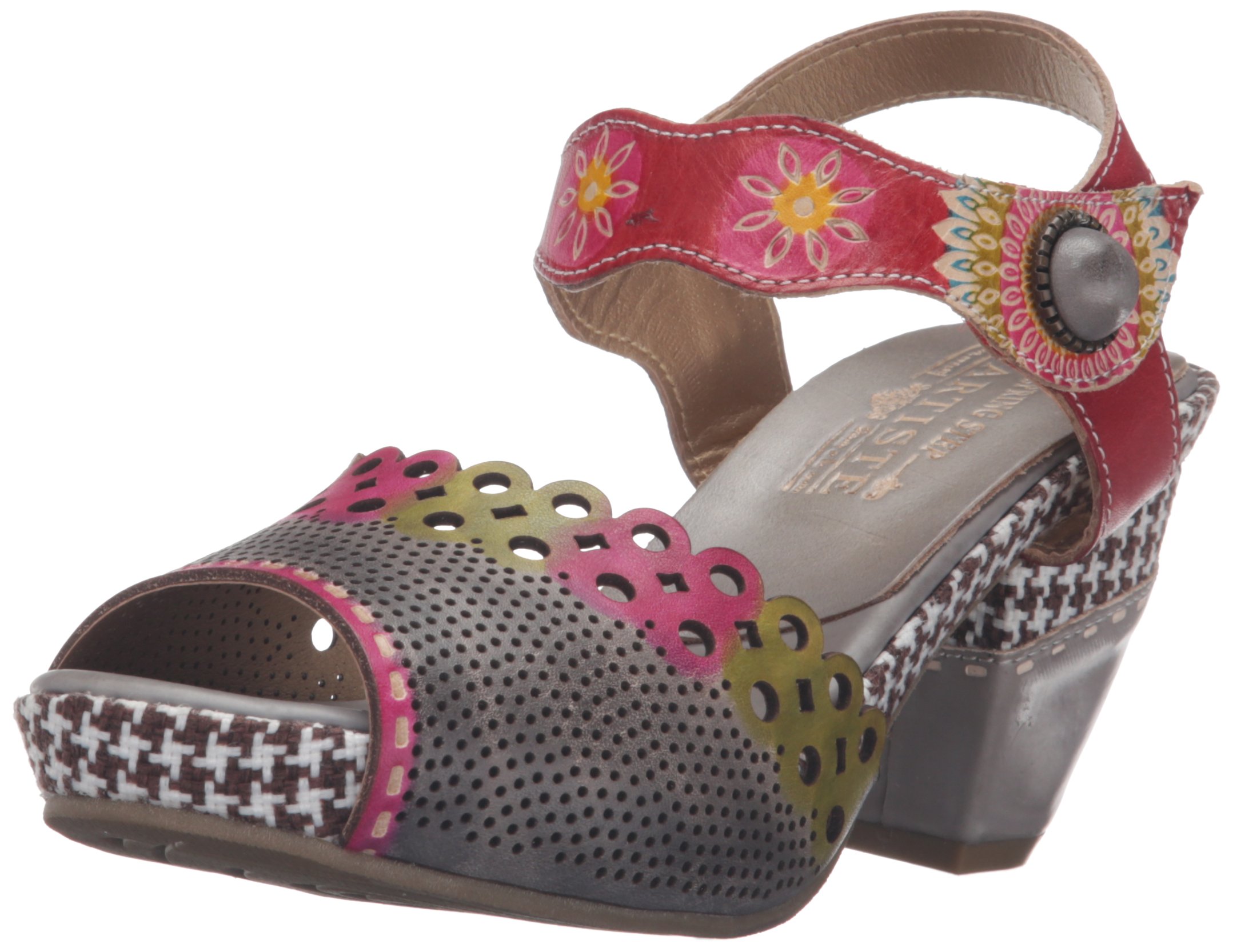 L’Artiste by Spring Step Women's Jive Sandal - Comfortable Leather Casual Sandals for Women | Perfect for Summer, Beach, and Outdoor Activities