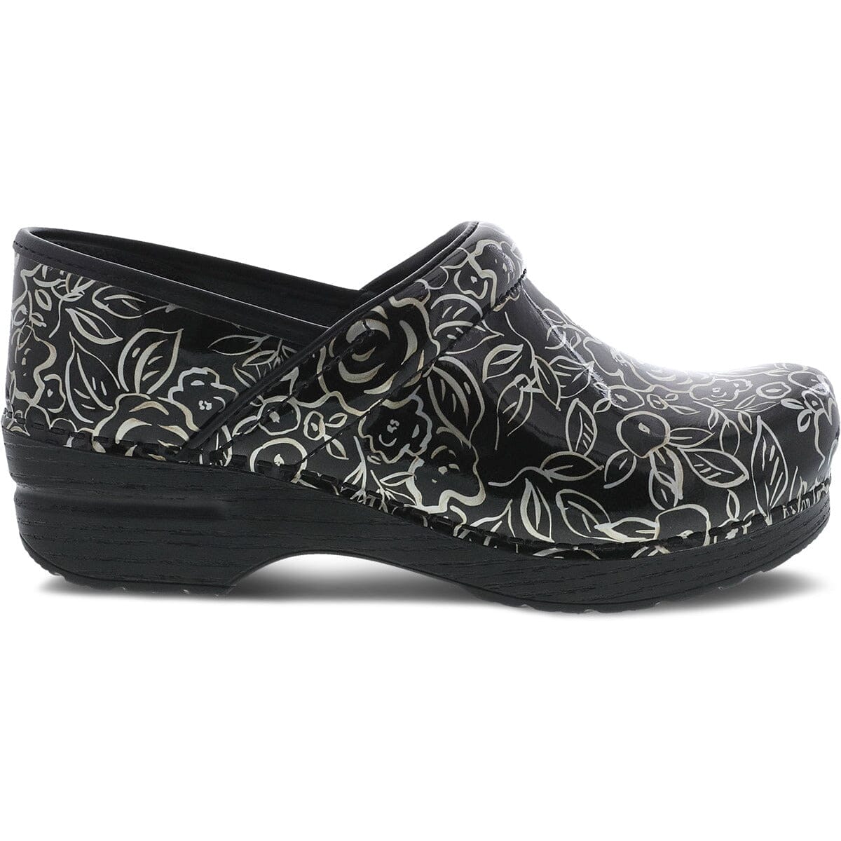 DANSKO Professional Patent Leather Clogs for Nurses & Healthcare Workers - Comfortable Slip-Resistant Work Shoes for Long Shifts (Final Sale) - Perfect for Hospitals, Clinics & Food Service Industries
