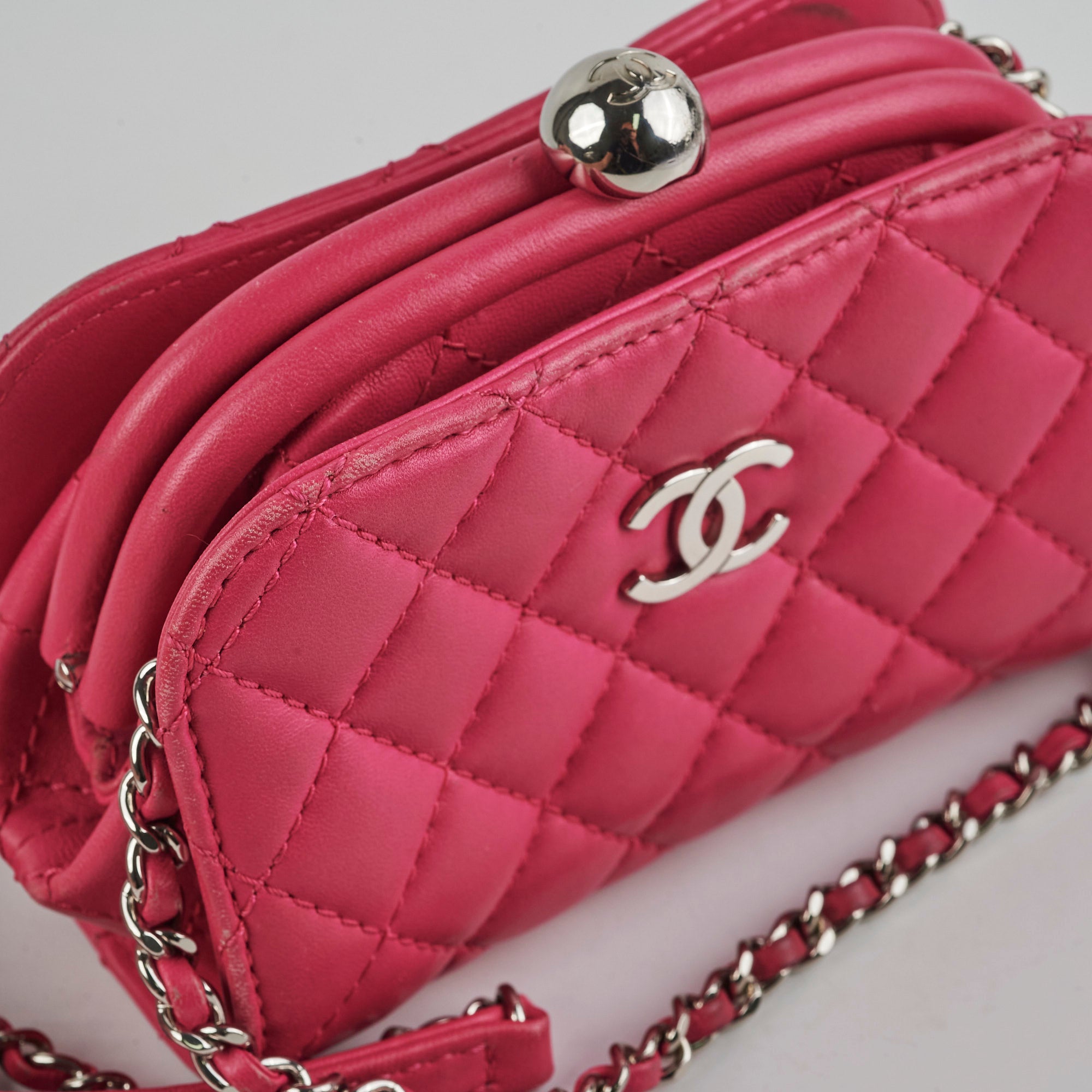 Chanel Mini Pink Crossbody Bag for Women - Luxury Leather Shoulder Purse - Perfect for Parties, Dates & Everyday Use