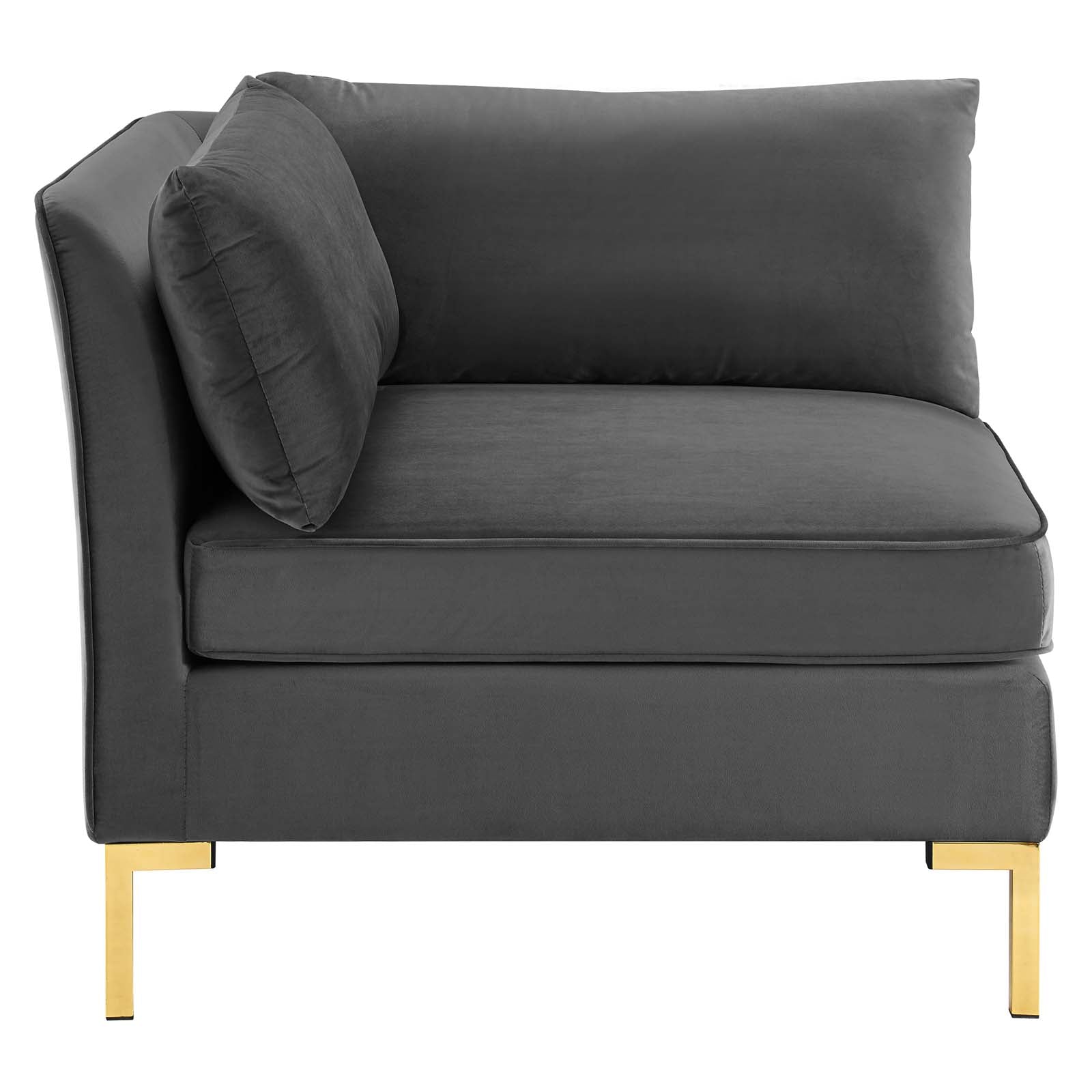 Premium Velvet Loveseat Sofa - Modern Small Couch for Living Room, Bedroom & Apartment - Comfortable 2-Seater with Sturdy Wooden Legs - Perfect for Relaxing, Reading or Entertaining Guests