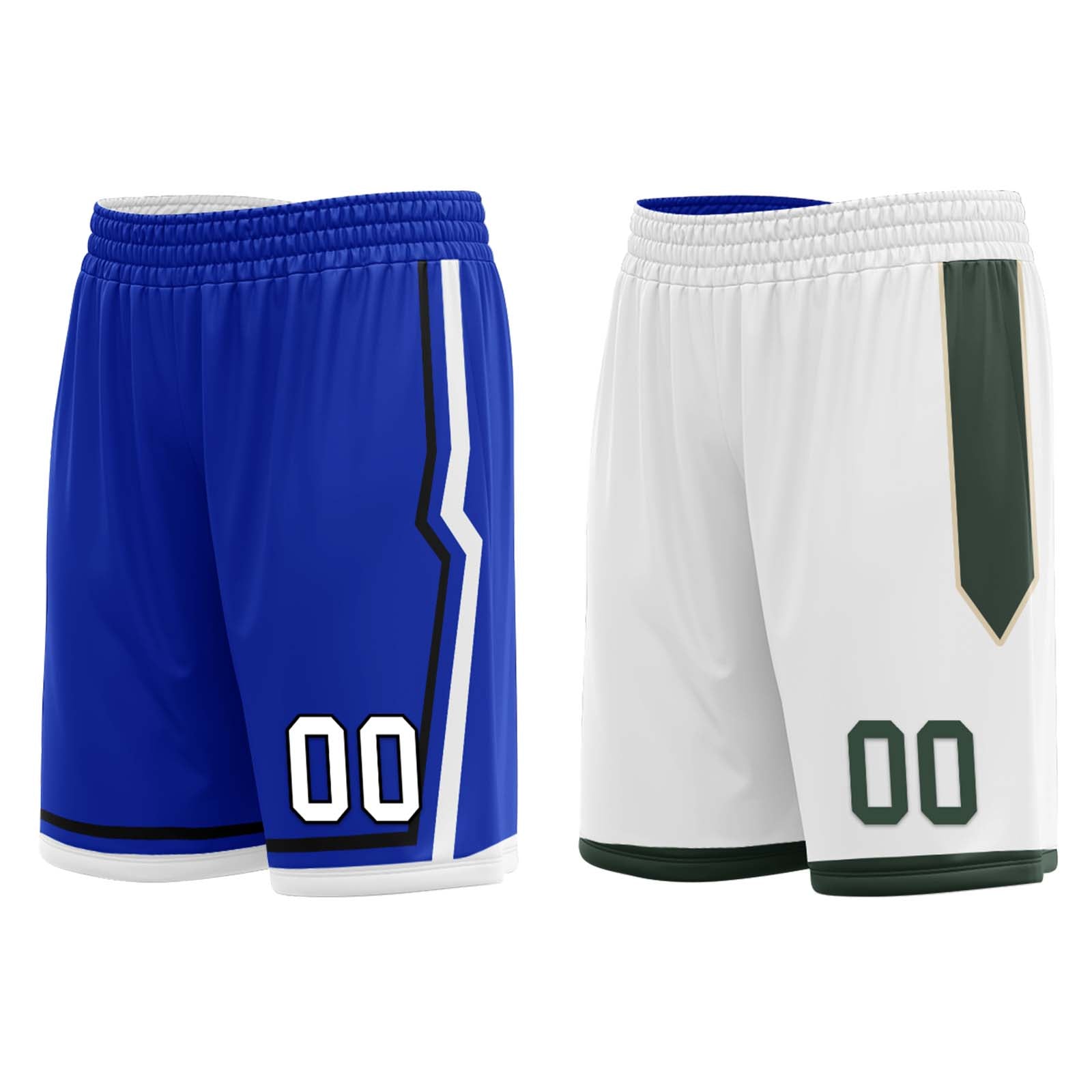 Custom Milwaukee Bucks Lake Blue & White Reversible Basketball Jersey - Personalized NBA City Edition Jersey for Men & Women - Perfect for Games, Practice, and Fan Gear BBJ01R D0610 17